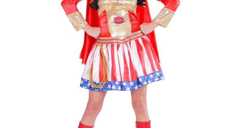 e-carnavalskleding-SYK Super helden jurk dames
