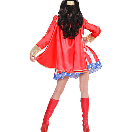 e-carnavalskleding-SYK Super helden jurk dames