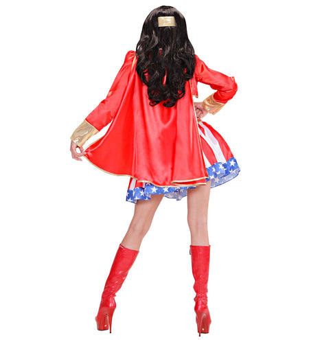 e-carnavalskleding-SYK Super helden jurk dames
