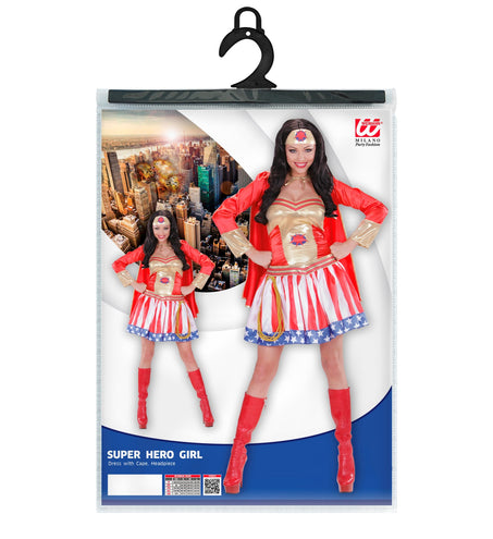 e-carnavalskleding-SYK Super helden jurk dames