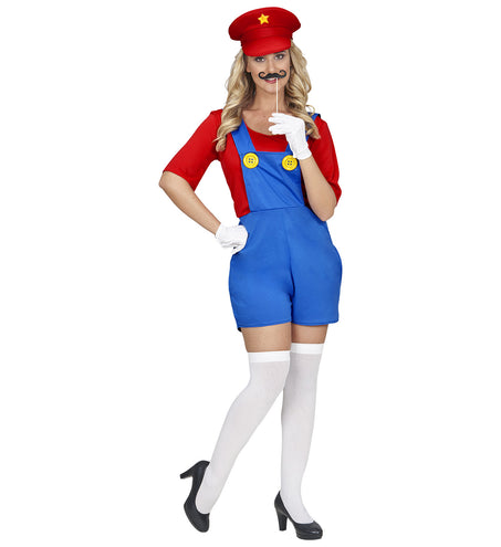 e-carnavalskleding-SYK Super Loodgieter Vrouw