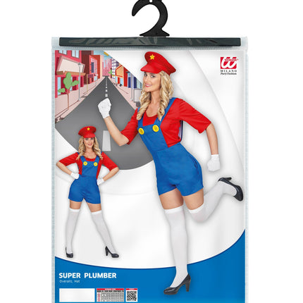 e-carnavalskleding-SYK Super Loodgieter Vrouw