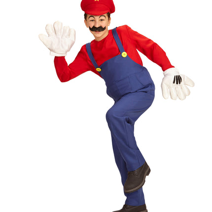 e-carnavalskleding-SYK Super mario muts kind