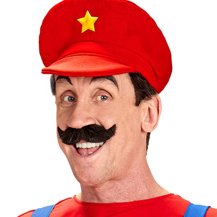 e-carnavalskleding-SYK Super mario muts volwassenen
