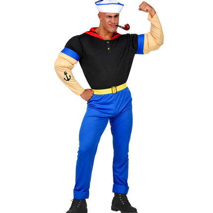 e-carnavalskleding-SYK Super matroos Popeye pak volwassenen