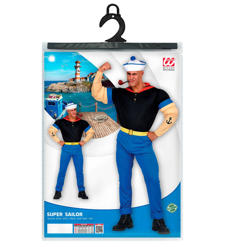 e-carnavalskleding-SYK Super matroos Popeye pak volwassenen