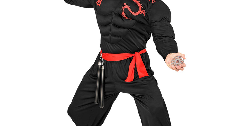 e-carnavalskleding-SYK Super Ninja spieren kostuum