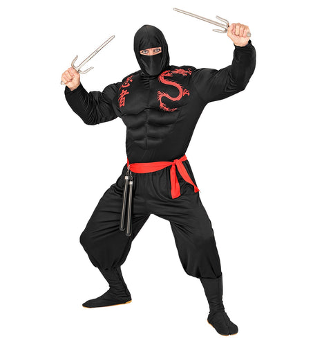 e-carnavalskleding-SYK Super Ninja spieren kostuum