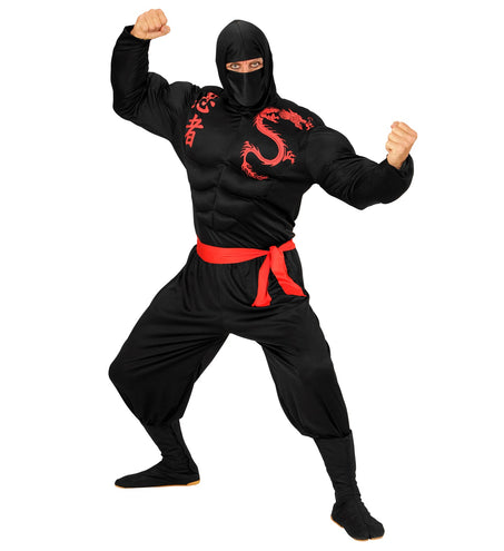 e-carnavalskleding-SYK Super Ninja spieren kostuum