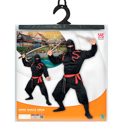 e-carnavalskleding-SYK Super Ninja spieren kostuum