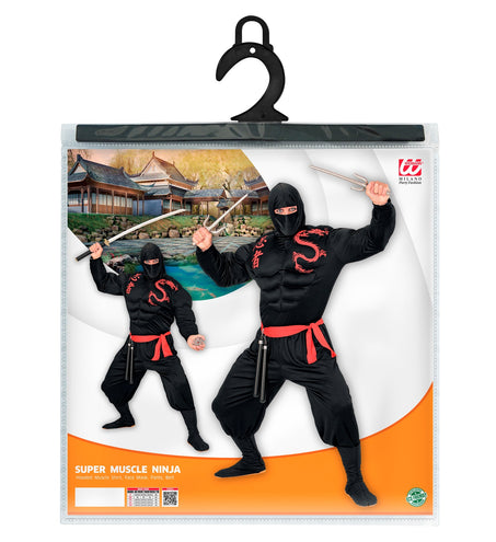 e-carnavalskleding-SYK Super Ninja spieren kostuum