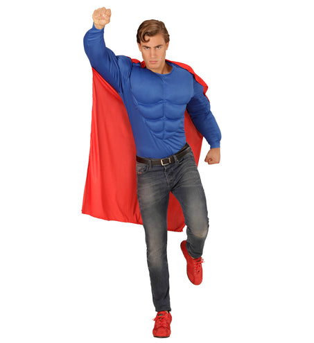 e-carnavalskleding-SYK Superman kostuum volwassenen