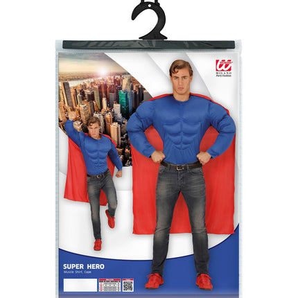 e-carnavalskleding-SYK Superman kostuum volwassenen