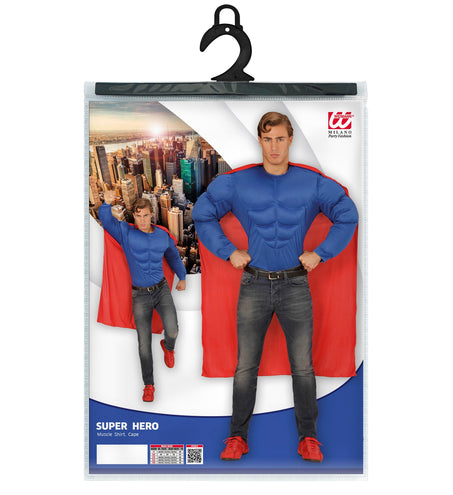 e-carnavalskleding-SYK Superman kostuum volwassenen