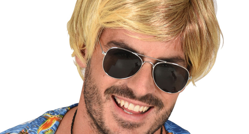 e-carnavalskleding-SYK Surfer pruik blond tropical danny