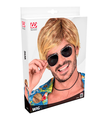 e-carnavalskleding-SYK Surfer pruik blond tropical danny