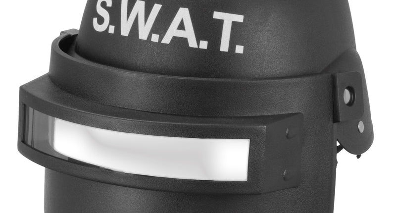 e-carnavalskleding-SYK S.W.A.T. Helm met vizier kind