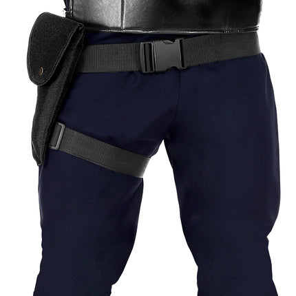 e-carnavalskleding-SYK S.w.a.t. holster met riem