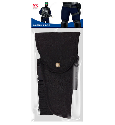 e-carnavalskleding-SYK S.w.a.t. holster met riem