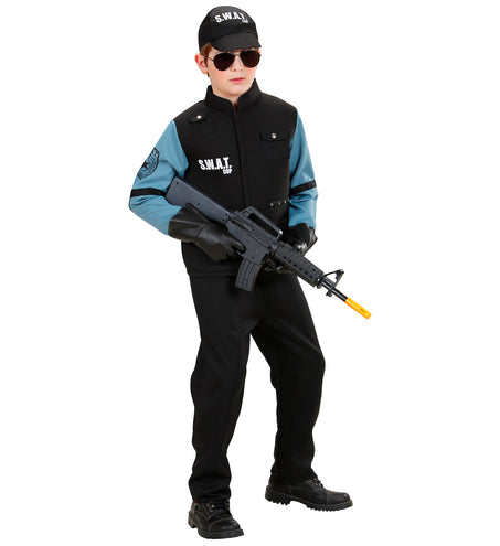 e-carnavalskleding-SYK Swat kostuum Finn kinderen