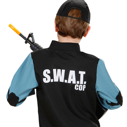 e-carnavalskleding-SYK Swat kostuum Finn kinderen