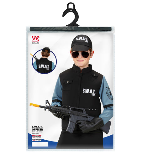 e-carnavalskleding-SYK Swat kostuum Finn kinderen