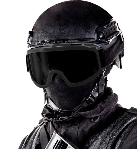 e-carnavalskleding-SYK Swat of Ski bril zwart Damian