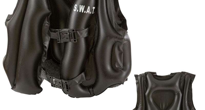 e-carnavalskleding-SYK SWAT vest opblaasbaar kind