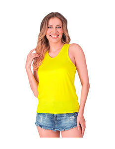 e-carnavalskleding-SYK Tanktop neon geel