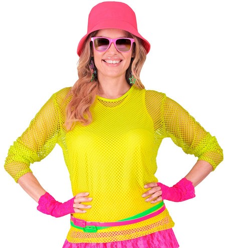 e-carnavalskleding-SYK Tanktop neon geel