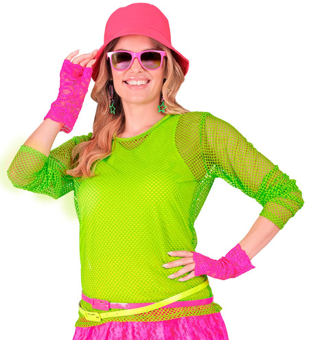 e-carnavalskleding-SYK Tanktop neon groen