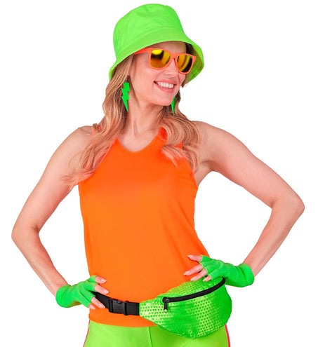 e-carnavalskleding-SYK Tanktop neon oranje