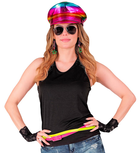 e-carnavalskleding-SYK Tanktop zwart