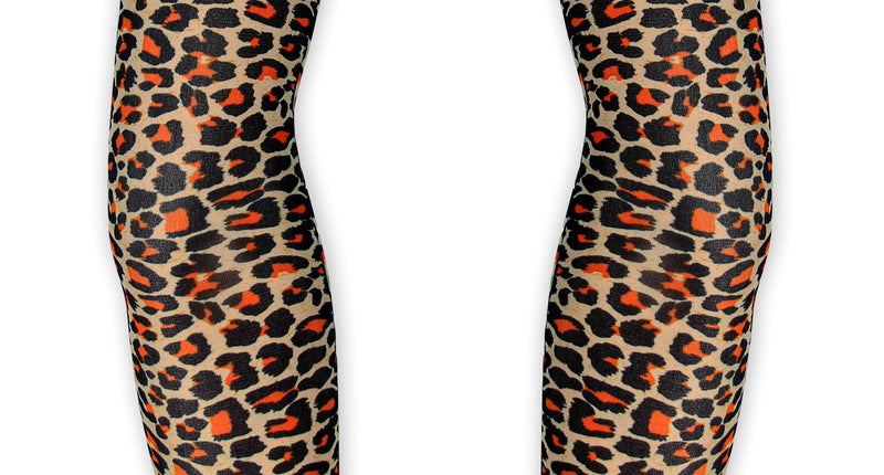 e-carnavalskleding-SYK Tattoo mouwen sleeve luipaard print
