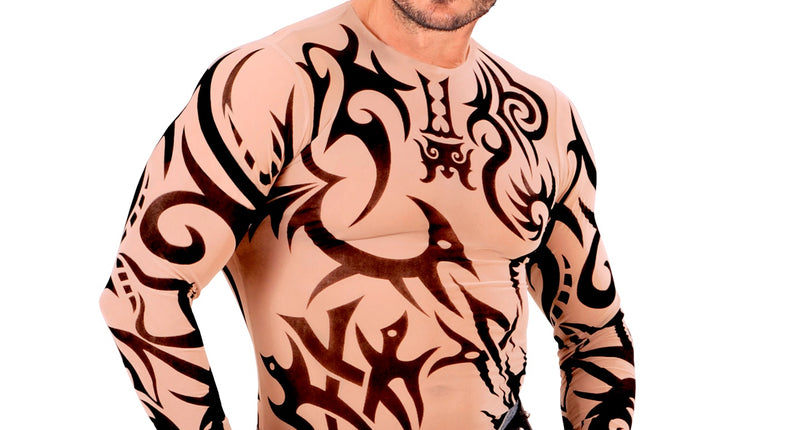 e-carnavalskleding-SYK Tattoo shirt Stannie