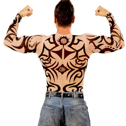 e-carnavalskleding-SYK Tattoo shirt Stannie