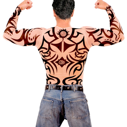 e-carnavalskleding-SYK Tattoo shirt Stannie