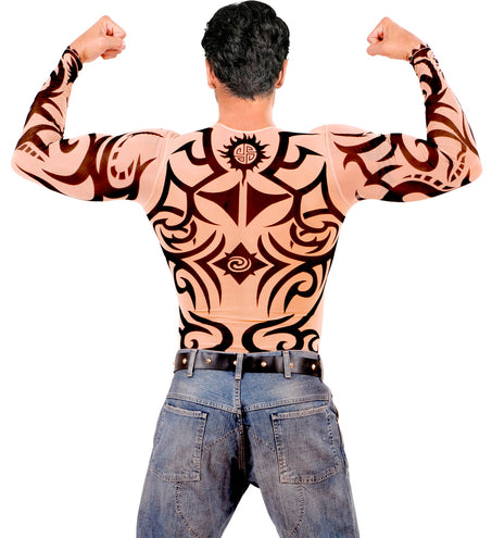 e-carnavalskleding-SYK Tattoo shirt Stannie