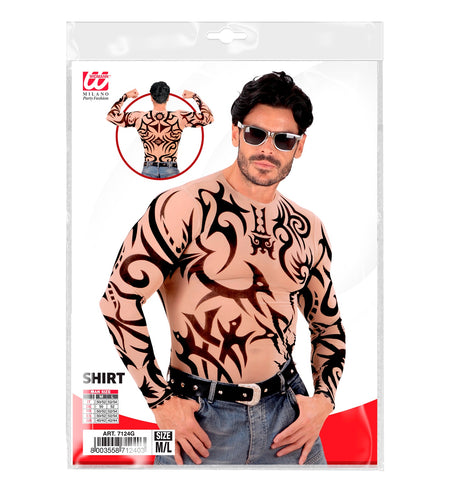 e-carnavalskleding-SYK Tattoo shirt Stannie