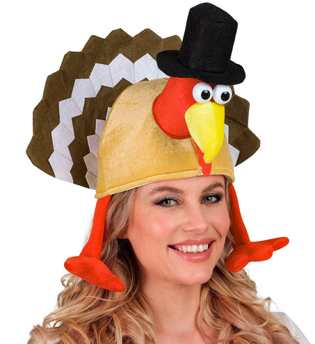 e-carnavalskleding-SYK Thanksgiving kalkoen hoed