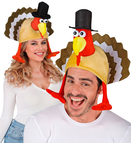 e-carnavalskleding-SYK Thanksgiving kalkoen hoed