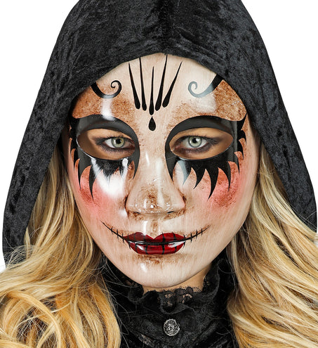 e-carnavalskleding-SYK Theater masker enge vrouw