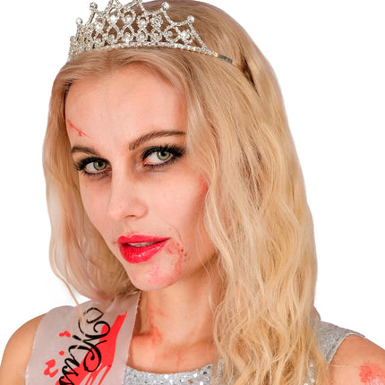 e-carnavalskleding-SYK Tiara koningin met strass