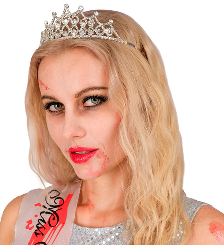e-carnavalskleding-SYK Tiara koningin met strass