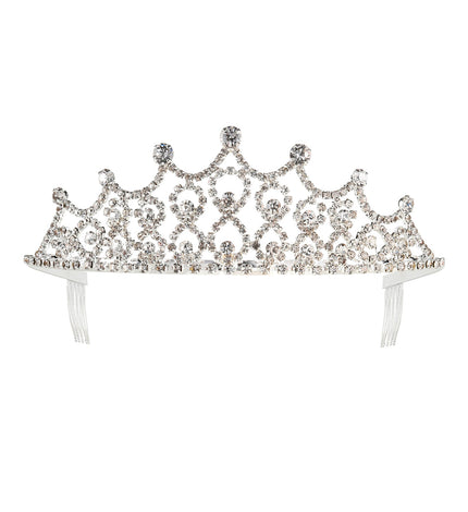 e-carnavalskleding-SYK Tiara koningin met strass