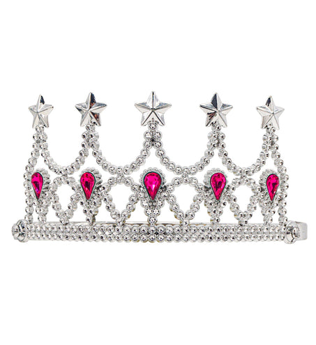 e-carnavalskleding-SYK Tiara met juwelen