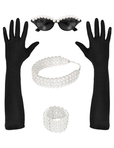 e-carnavalskleding-SYK Tiffany's set met parels