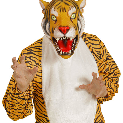 e-carnavalskleding-SYK Tijger masker voor party's