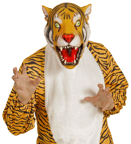 e-carnavalskleding-SYK Tijger masker voor party's