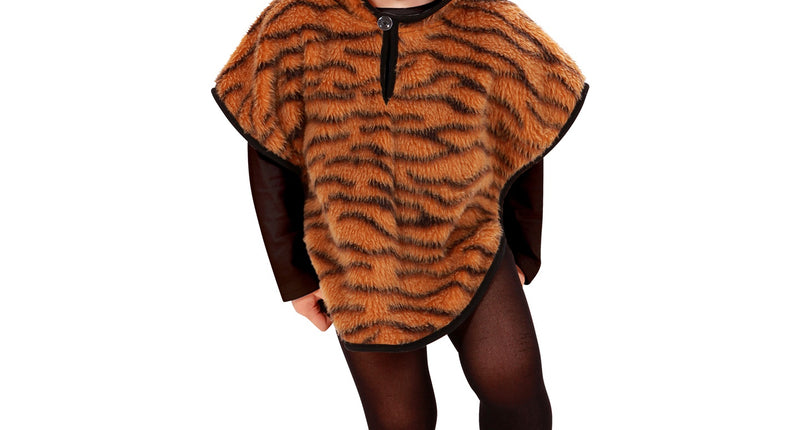 e-carnavalskleding-SYK Tijger poncho kinderen
